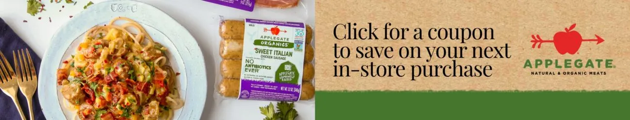Applegate Chicken Sausage Skillet Coupon