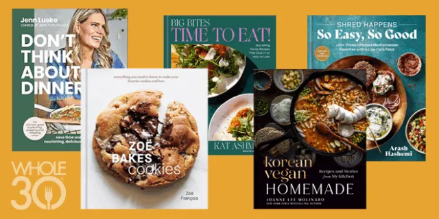 Five cookbooks for your Food Freedom