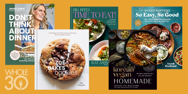 Five cookbooks for your Food Freedom