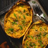 Sesame Ginger Spaghetti Squash